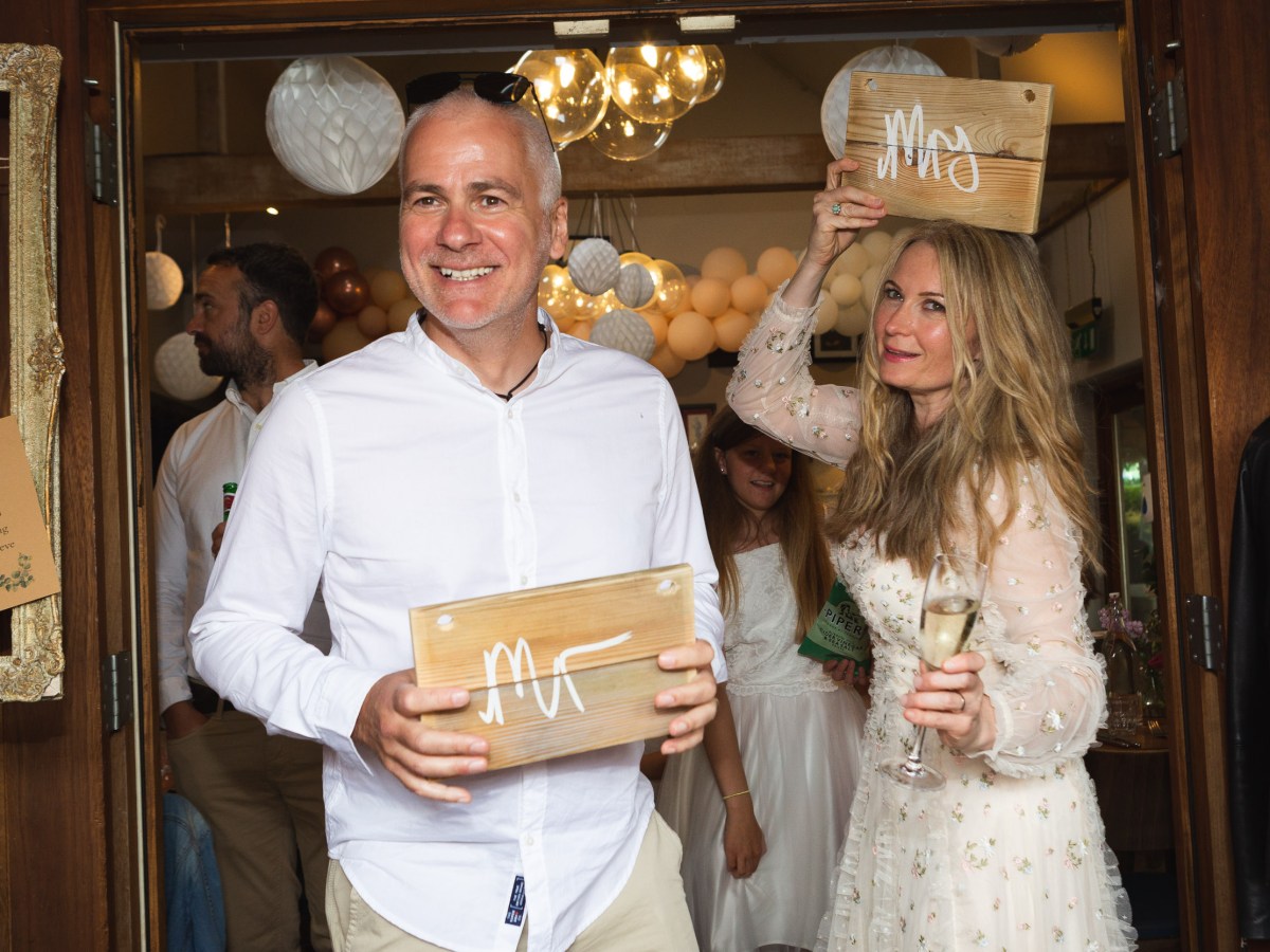 Emily and Phil wedding&nbsp;day